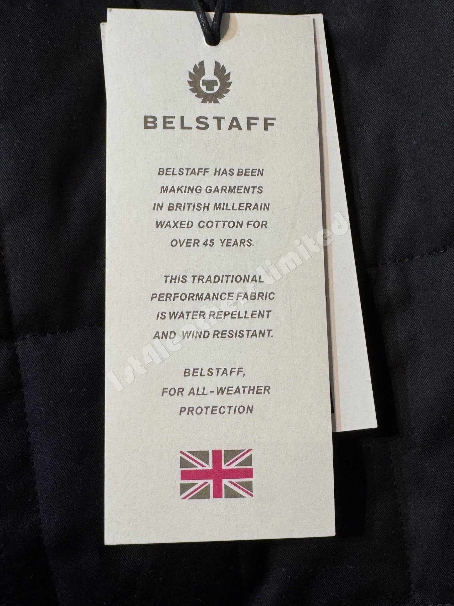 BELSTAFF FIELDMASTER WAX COTTON BIKER JACKET CHARCOAL/BLACK HOLLINGWORTH PLAID RRP £550 BNWT