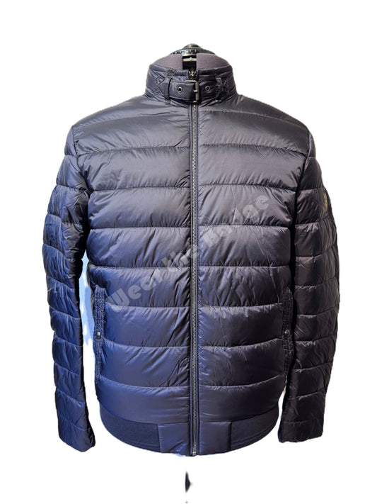 BELSTAFF CIRCUIT DOWN PUFFA BOMBER JACKET TONAL DARK INK RRP £350 NEW