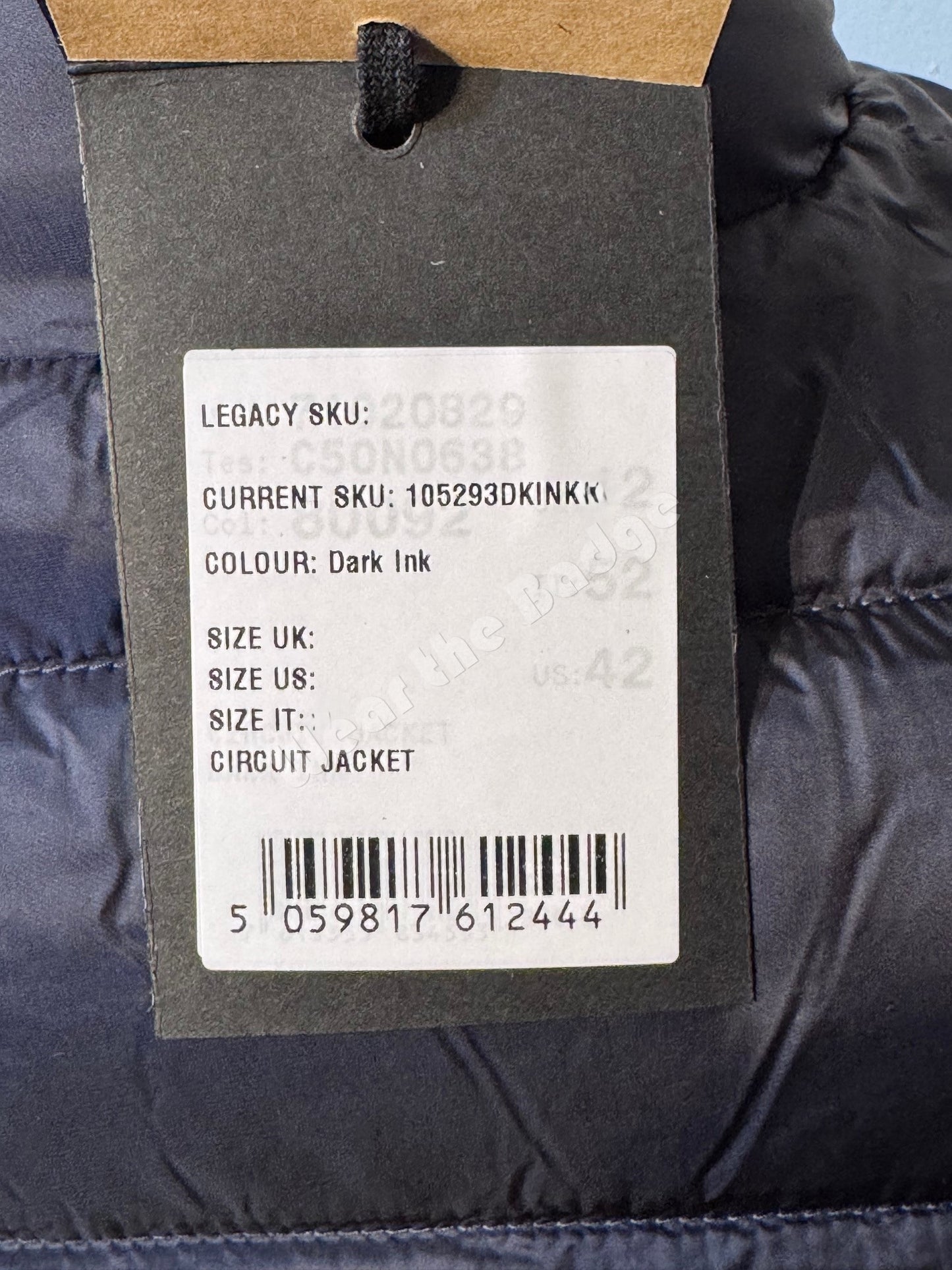 BELSTAFF CIRCUIT DOWN PUFFA BOMBER JACKET TONAL DARK INK RRP £350 NEW