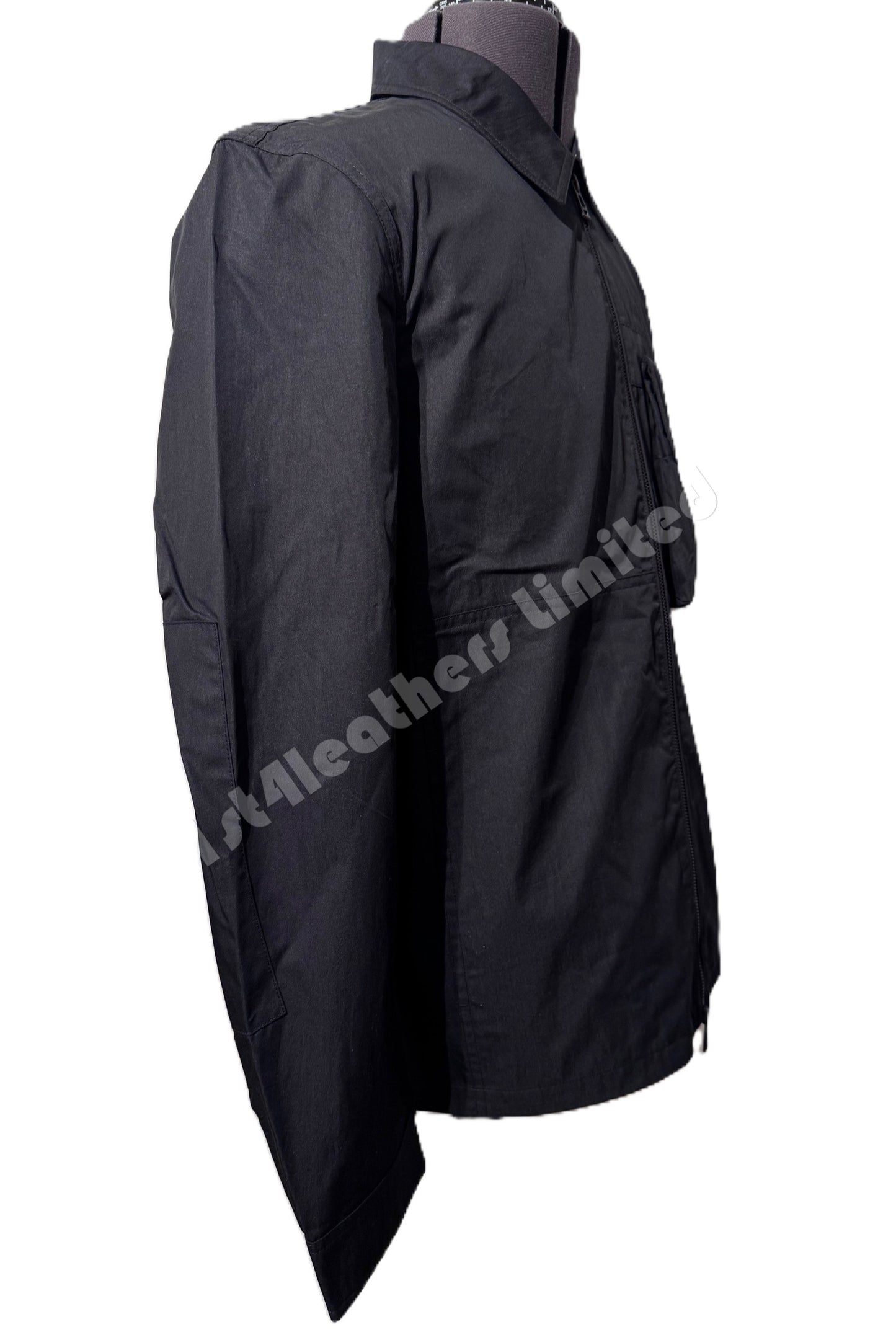 BELSTAFF RUNNER COTTON TECH GABARDINE OVERSHIRT BLACK RRP £250 BNWT