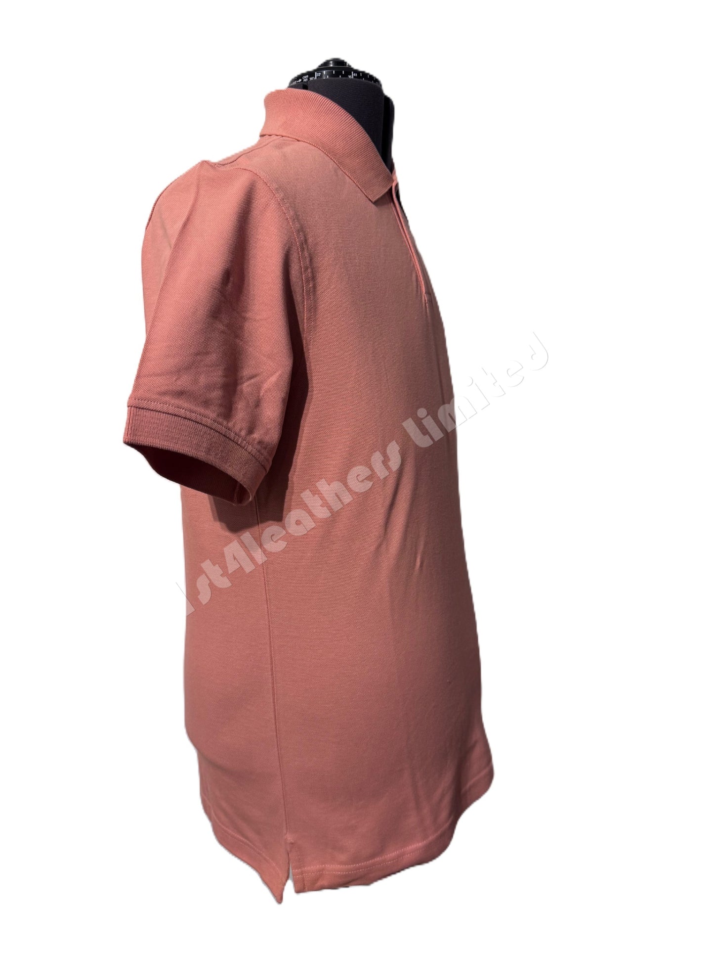 BELSTAFF STEWARTON PIQUE COTTON POLO SHIRT RUST PINK RRP £95 BNWT