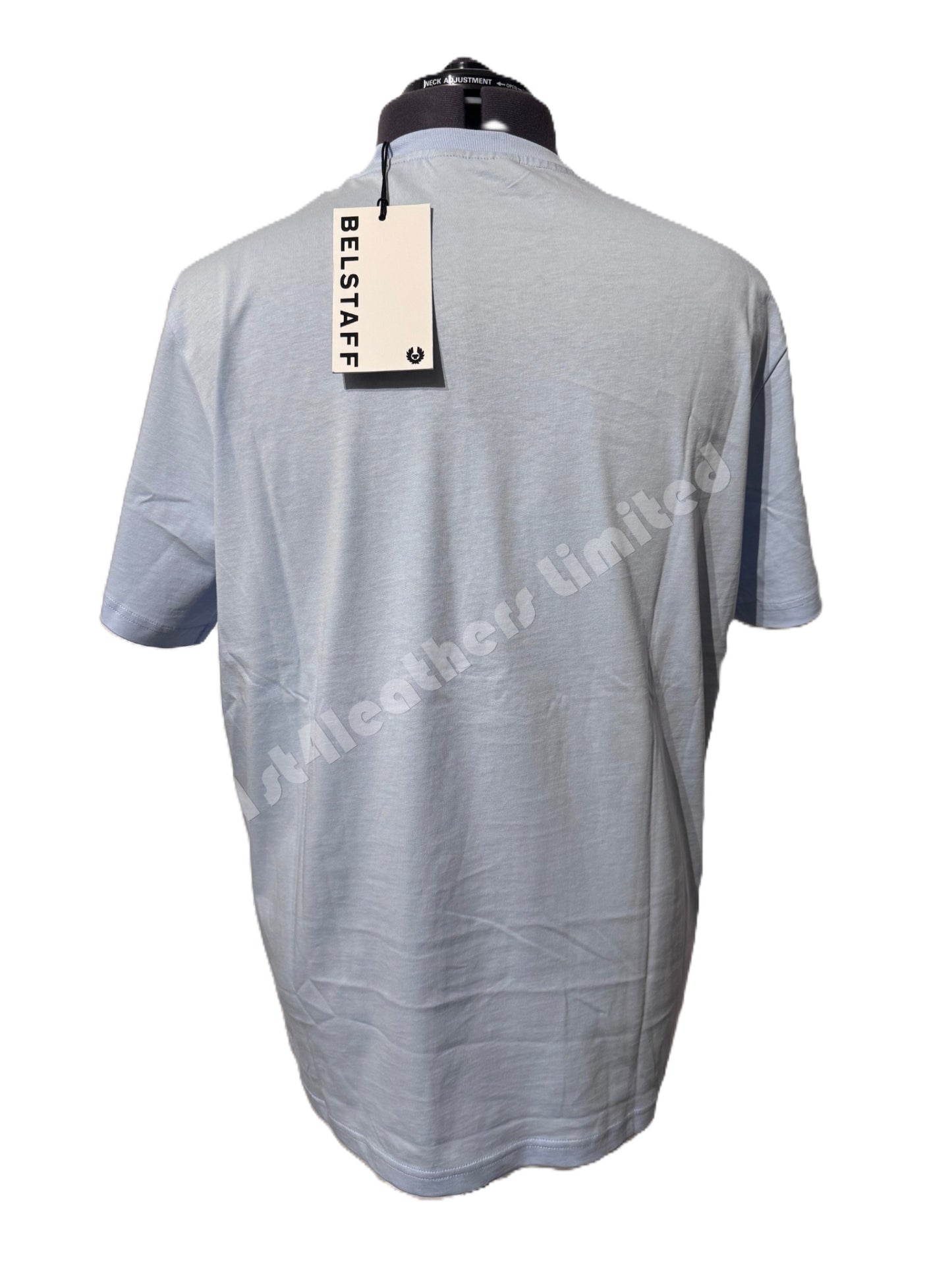 BELSTAFF THOM COTTON POCKET T-SHIRT SKY BLUE RRP £60 BNWT