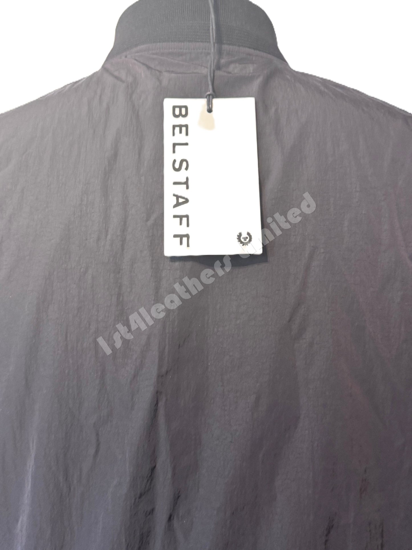 BELSTAFF QUEST SHIMMER SHELL NYLON BOMBER JACKET BLACK RRP £450 BNWT