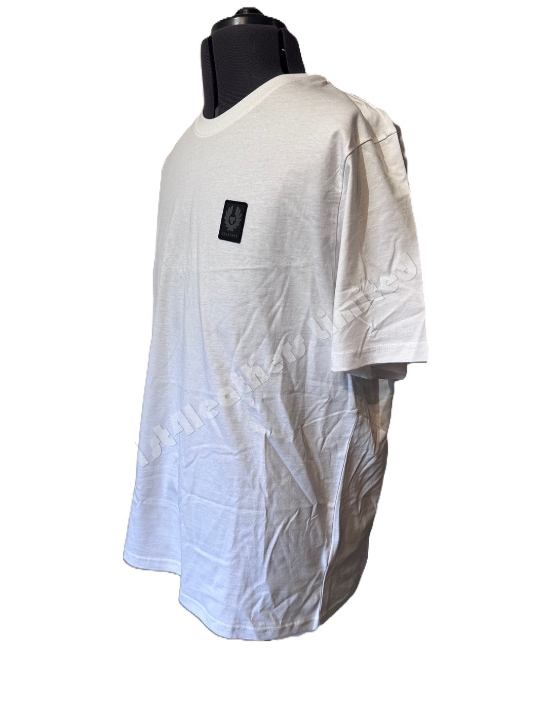 BELSTAFF MONKFORD PHOENIX PATCH T-SHIRT WHITE 2XL RRP £60 BNWT