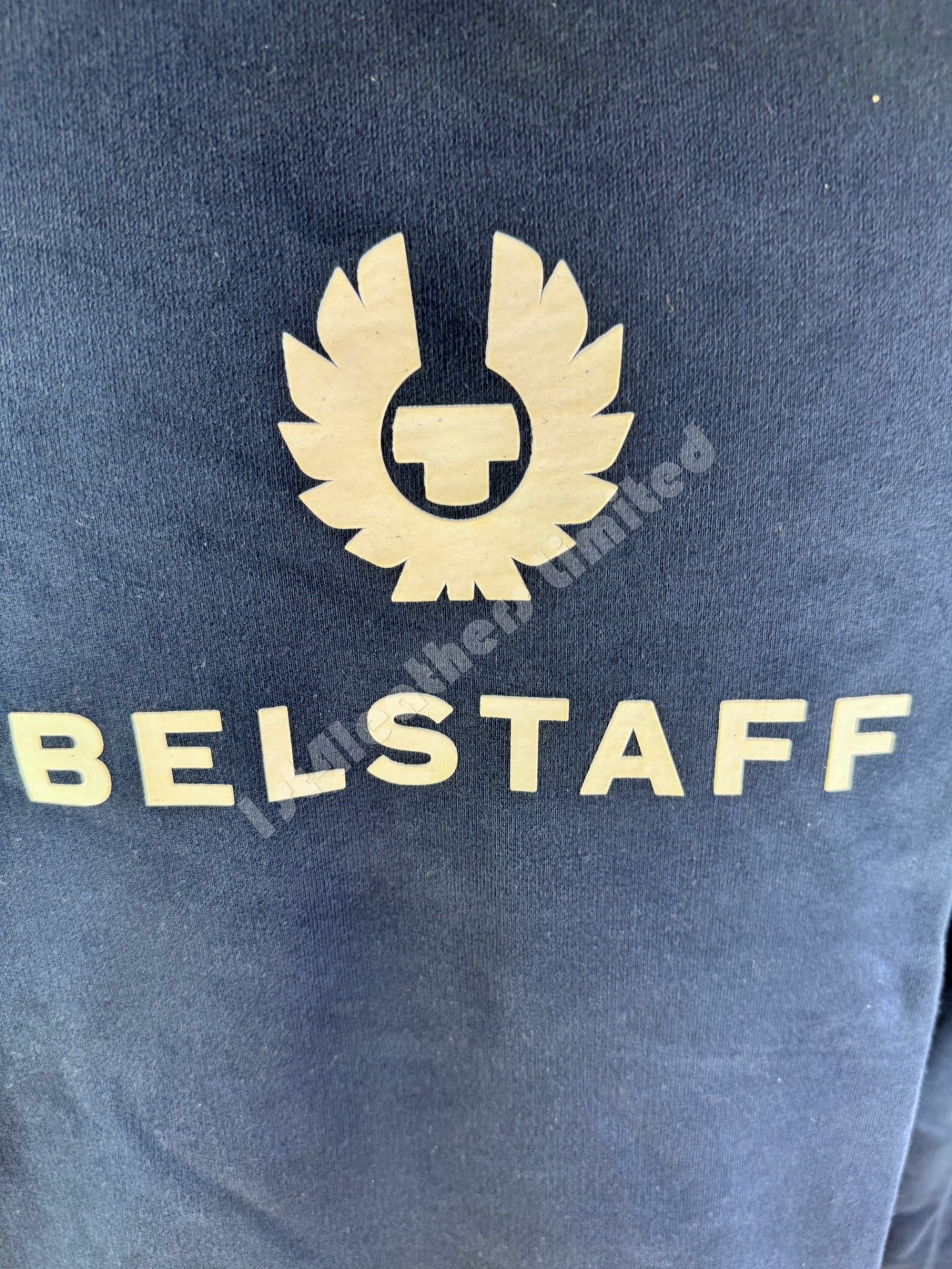 BELSTAFF SIGNATURE CREW NECK SWEATSHIRT DARK INK NAVY XL RRP £135 BNWT