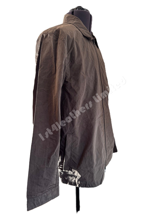 BELSTAFF HAULER TECH SHELL OVERSHIRT JACKET CLAY BROWN UK44 2XL RRP £295 BNWT