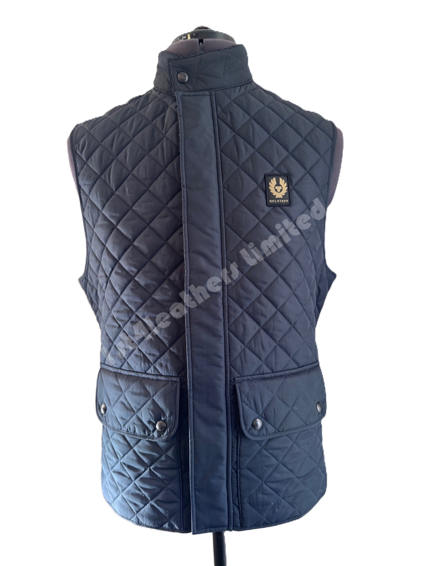 BELSTAFF ICON WAISTCOAT VEST GILET DARK INK UK38 MEDIUM RRP £225 BNWT