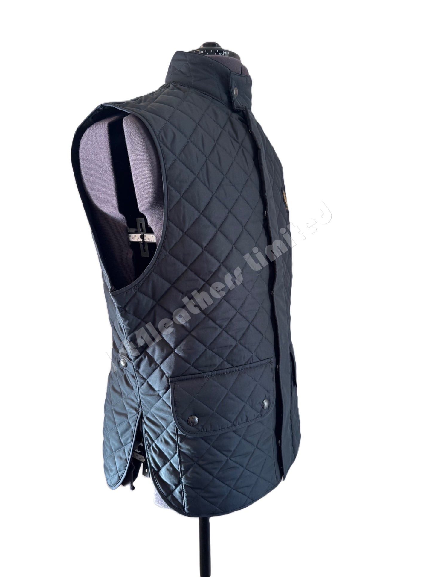 BELSTAFF ICON WAISTCOAT VEST GILET DARK INK UK38 MEDIUM RRP £225 BNWT