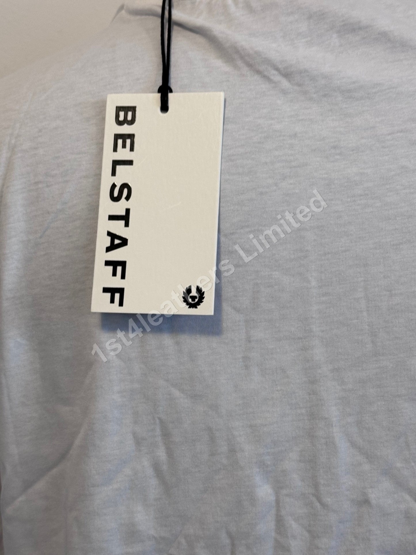 BELSTAFF THOM LONG SLEEVE COTTON POCKET T-SHIRT WHITE RRP £75 BNWT