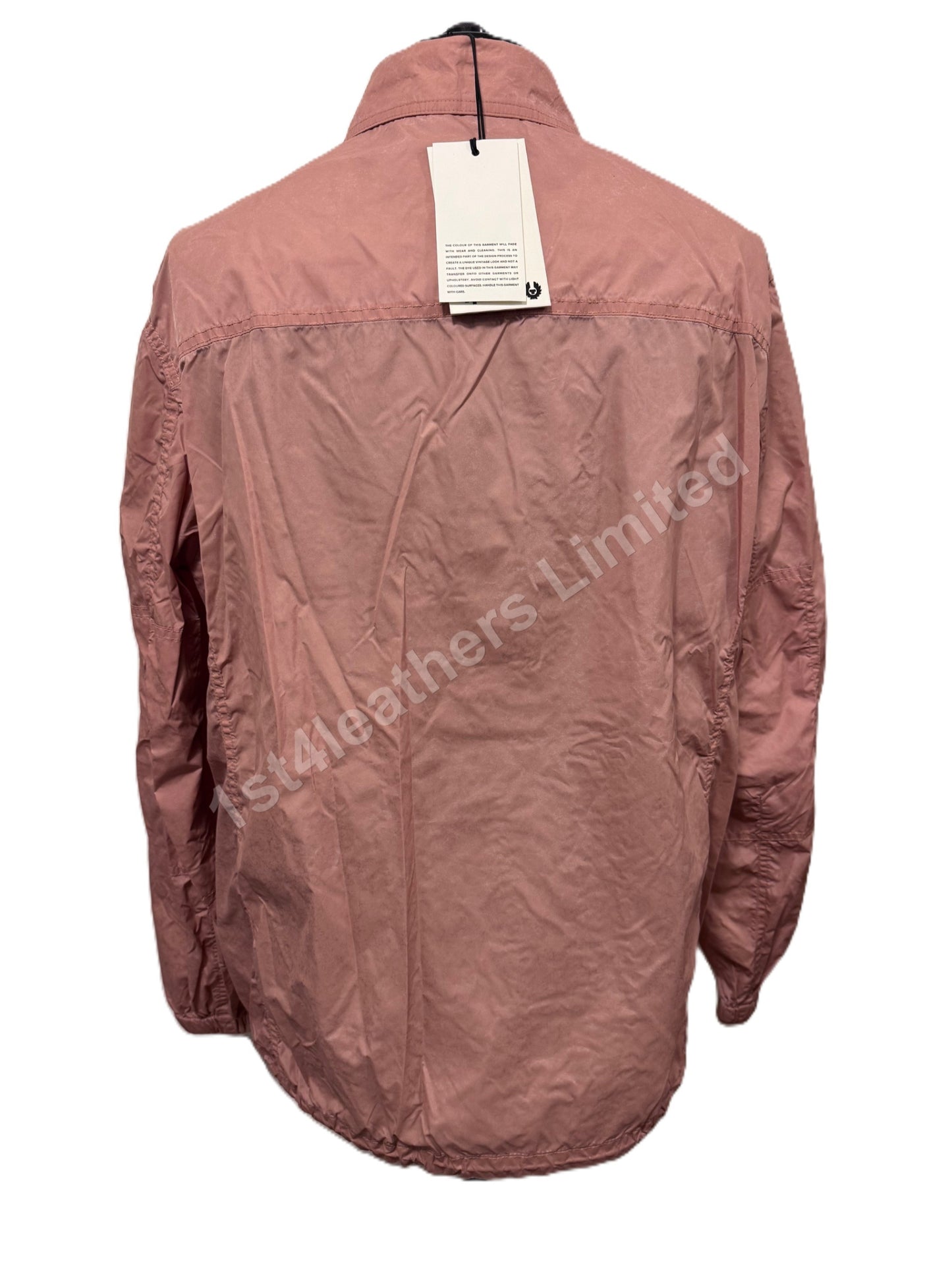 BELSTAFF LANDER SHELL OVERSHIRT JACKET RUST PINK RRP £395 BNWT
