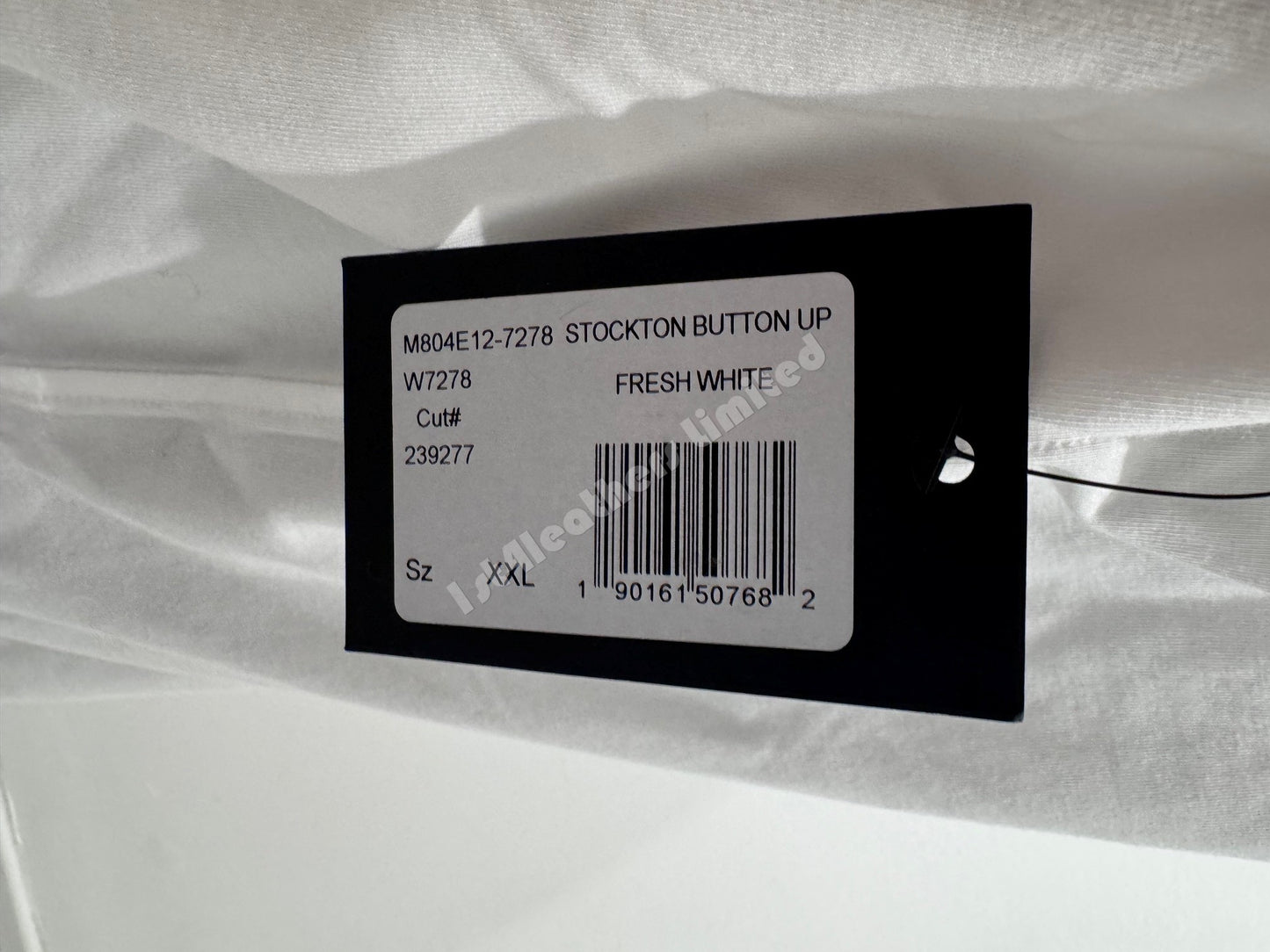 PAIGE STOCKTON STRETCHY SHIRT WHITE SHIRT 2XL RRP £175 BNWT
