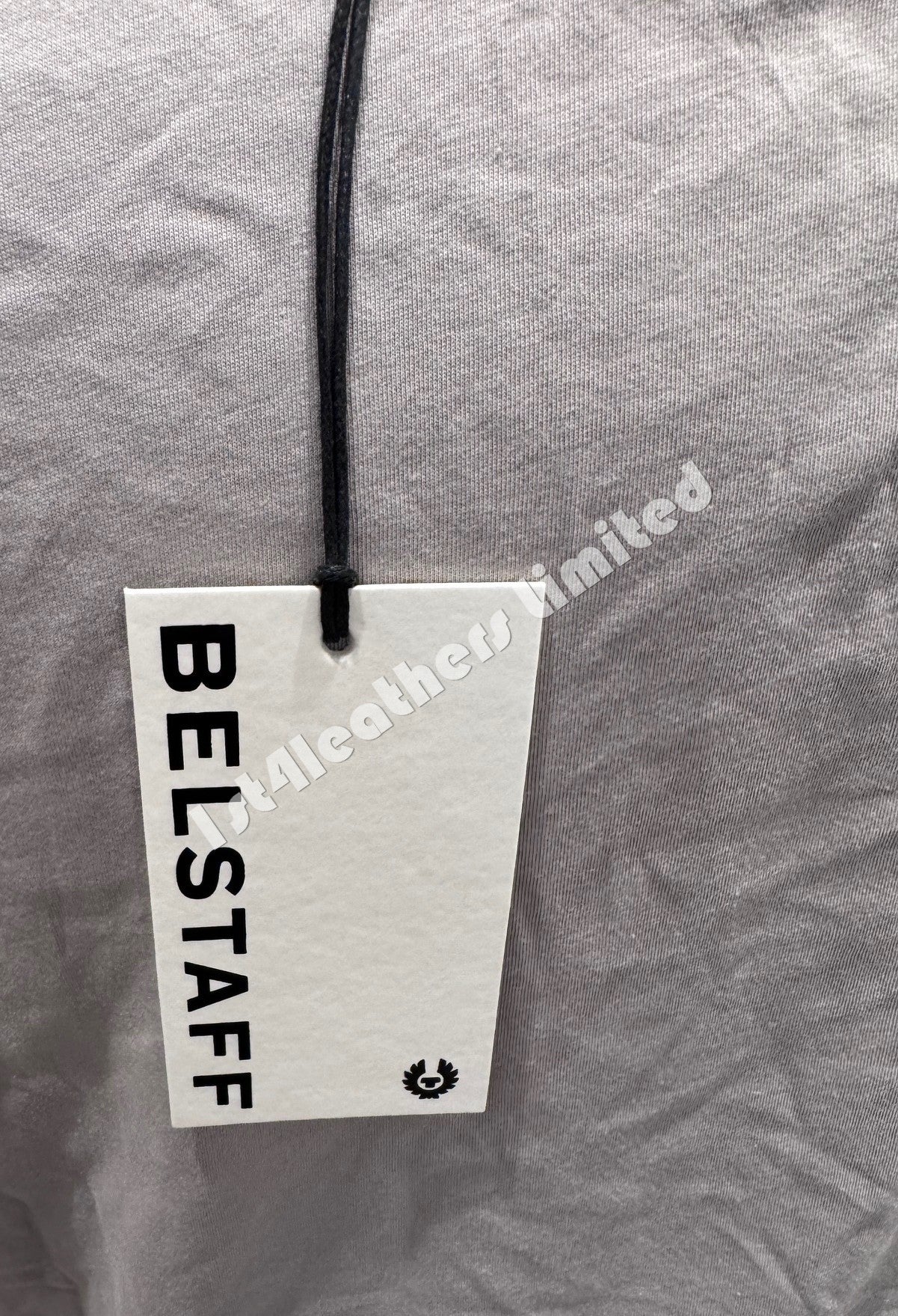 BELSTAFF SIGNATURE PHOENIX LOGO COTTON T-SHIRT ASH GREY XL RRP £60 BNWT