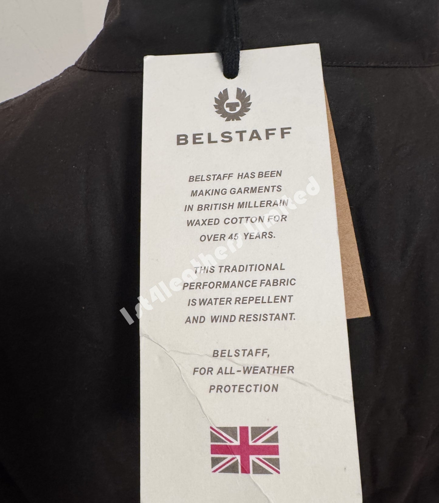 BELSTAFF ROADWAYS 4OZ WAX COTTON BIKER JACKET DARK BROWN RRP £495 BNWT