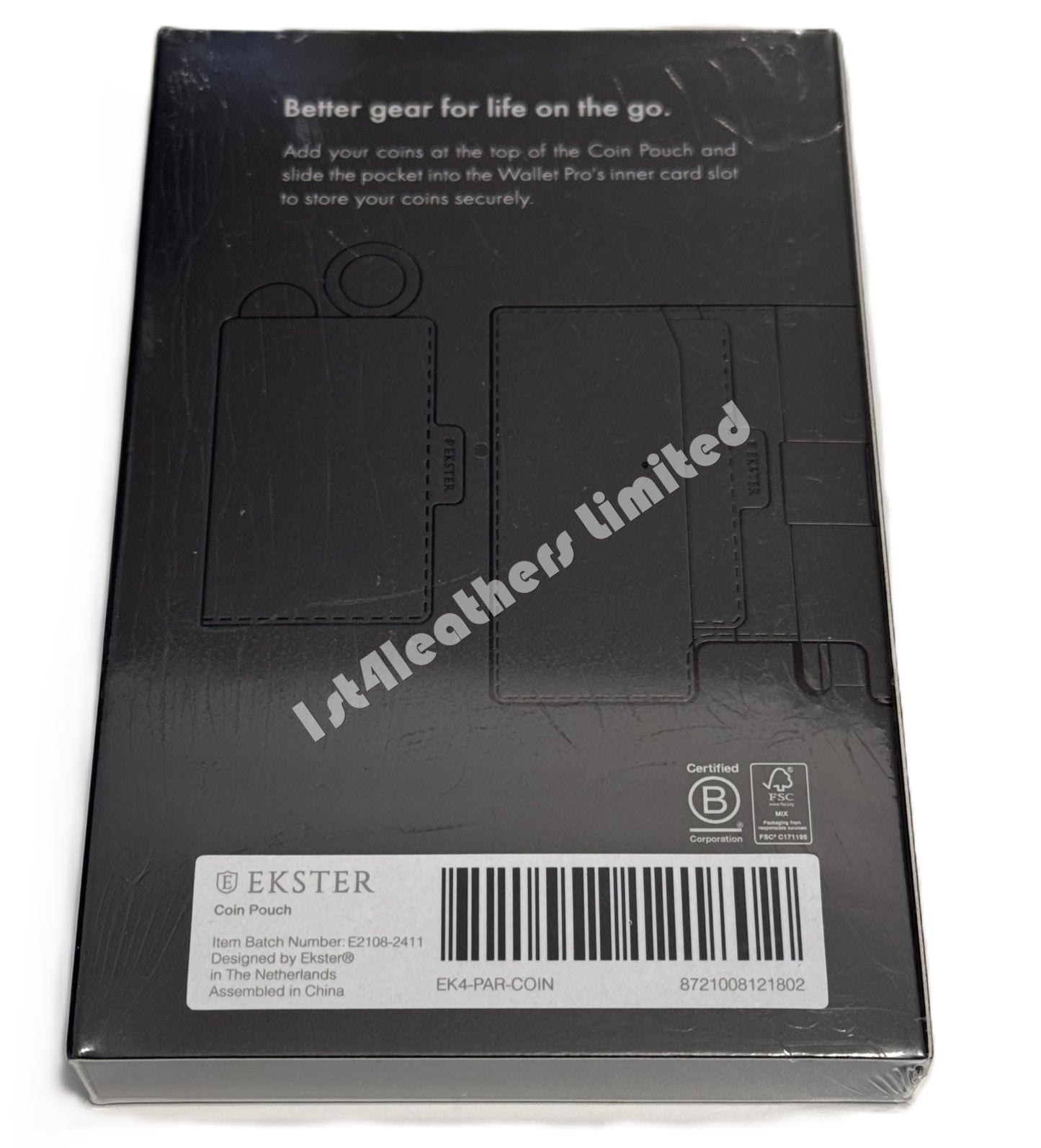 EKSTER LEATHER COIN POUCH FOR WALLET & WALLET PRO RRP £39 BNIB