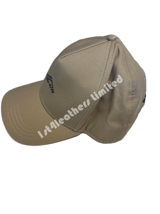 DSQUARED 2 CLASSIC COTTON ICON LOGO BASEBALL CAP BEIGE RRP £125 NWOT