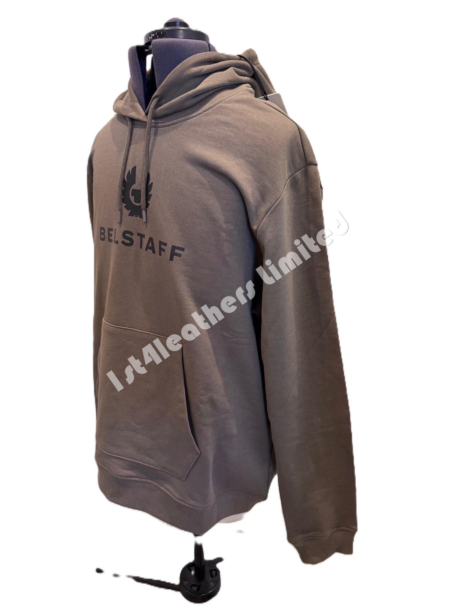 BELSTAFF NORTHVIEW COTTON FLEECE HOODIE SWEATSHIRT CLAY BROWN 3XL RRP £150 BNWT