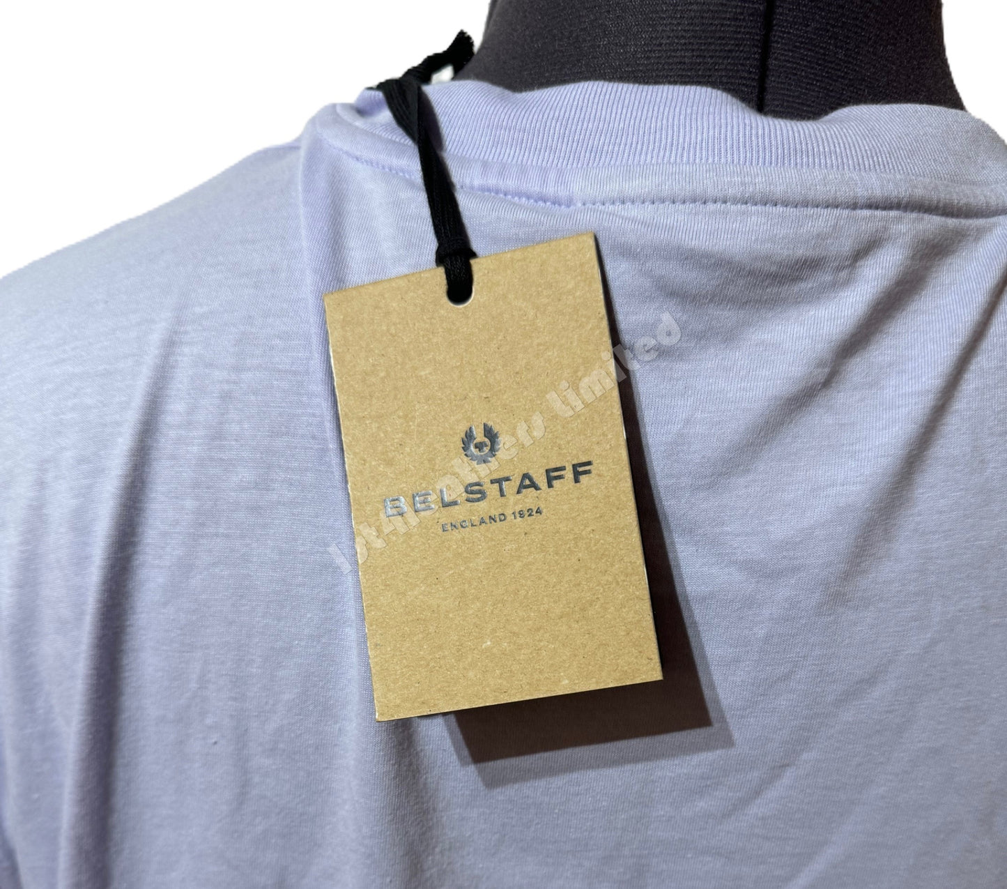 BELSTAFF LADIES SOL COTTON & POLYESTER T-SHIRT VIOLET LARGE RRP £110 BNWT