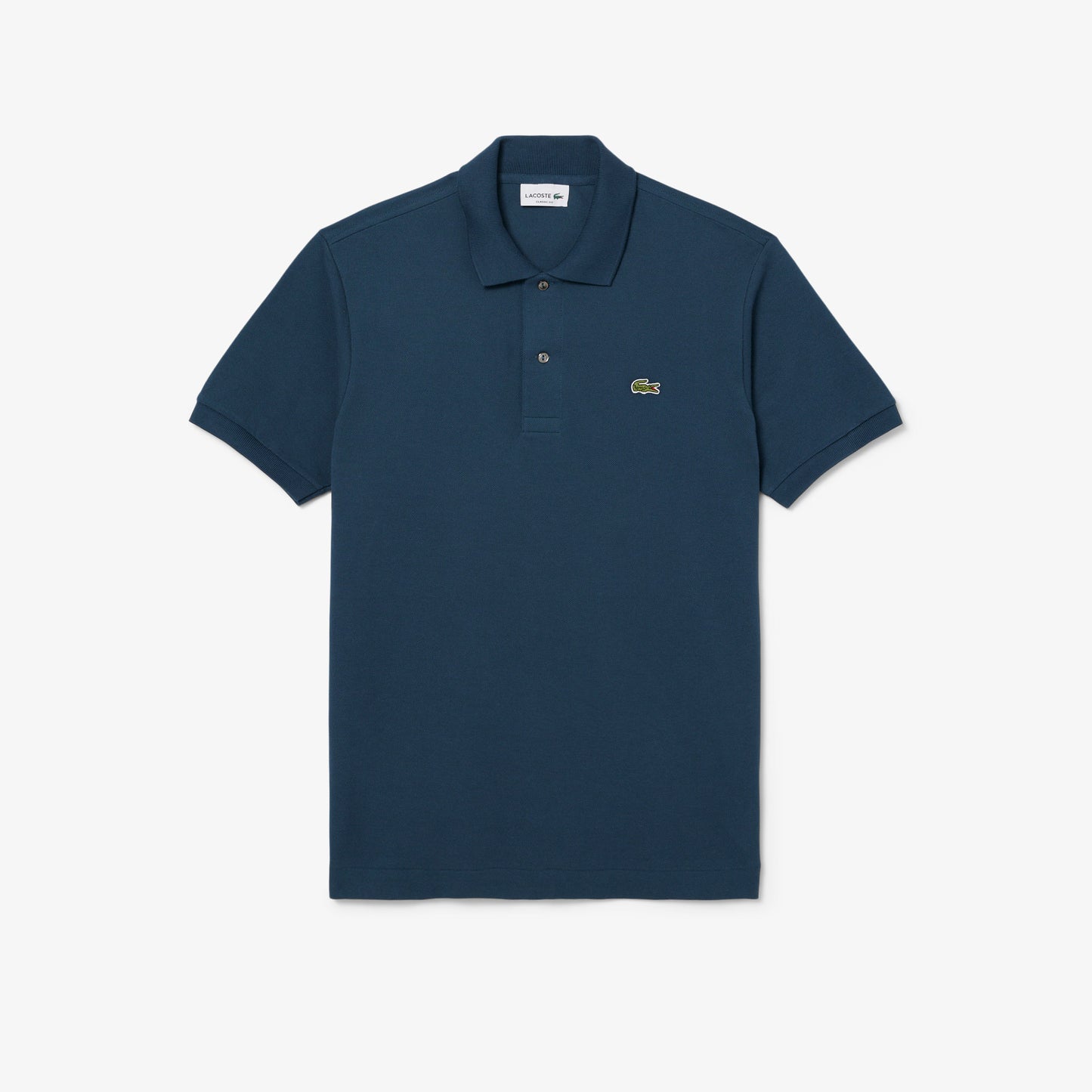 LACOSTE CLASSIC PETIT PIQUE COTTON POLO SHIRT MINERAL BLUE 2XL RRP £95 BNWT