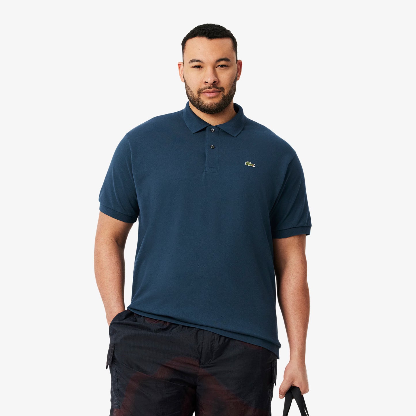 LACOSTE CLASSIC PETIT PIQUE COTTON POLO SHIRT MINERAL BLUE 2XL RRP £95 BNWT