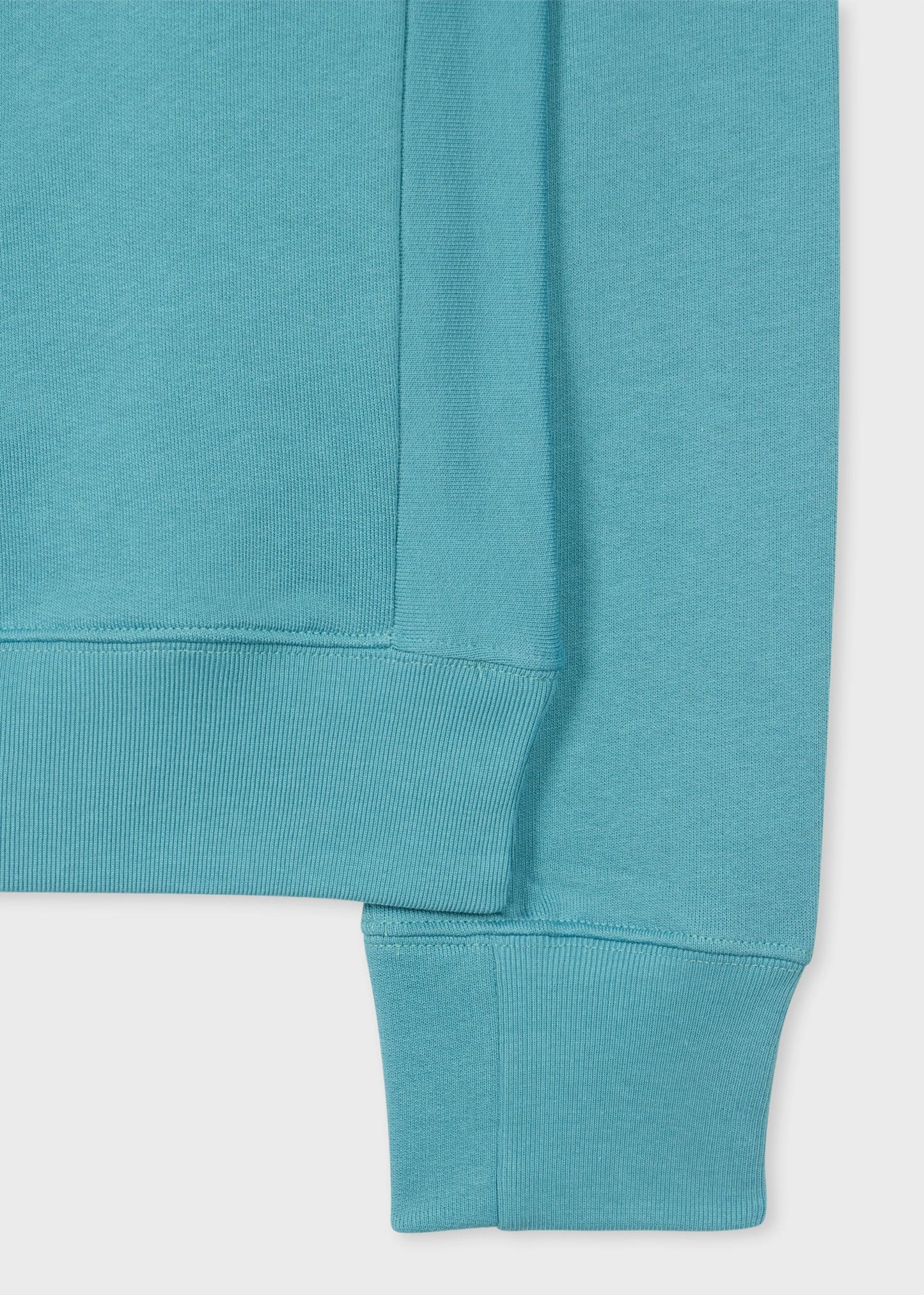 PAUL SMITH PS ZEBRA LOGO CREW NECK SWEATSHIRT TEAL BLUE RRP £125 BNWT