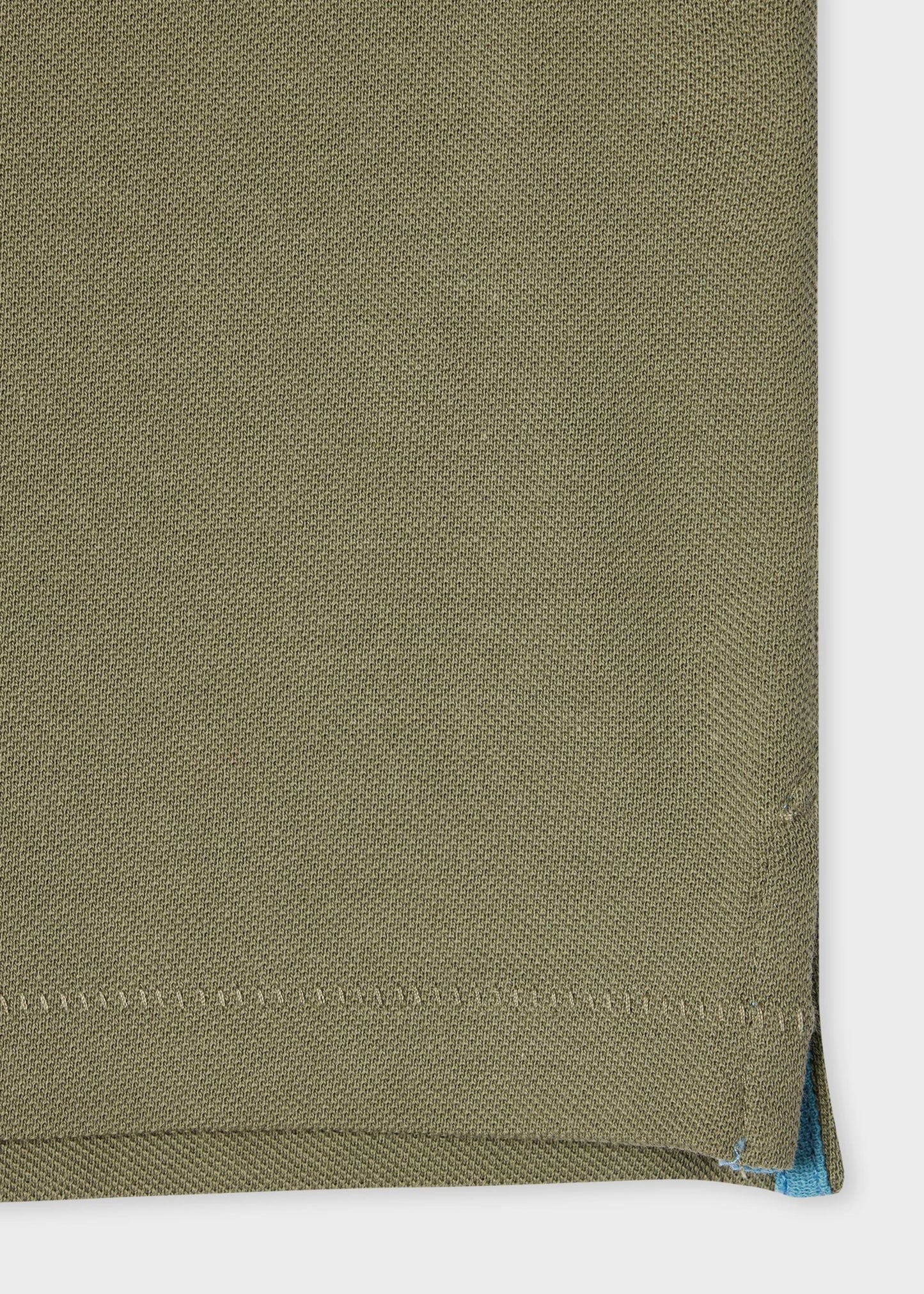 PAUL SMITH PS ZEBRA PIQUE COTTON POLO SHIRT WASHED GREEN (34C) RRP £90 BNWT