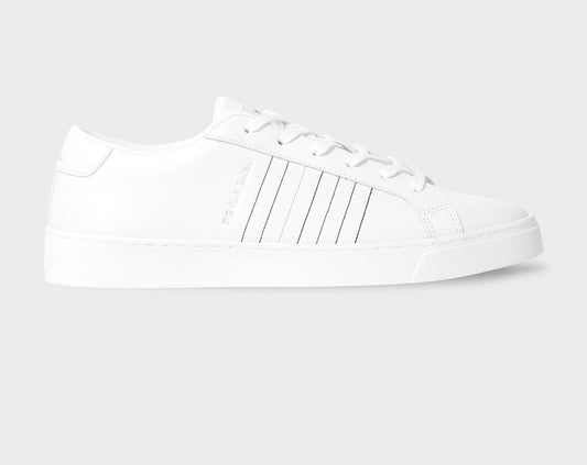 PAUL SMITH PS AARON LEATHER TRAINERS WHITE RRP £149 BNIB