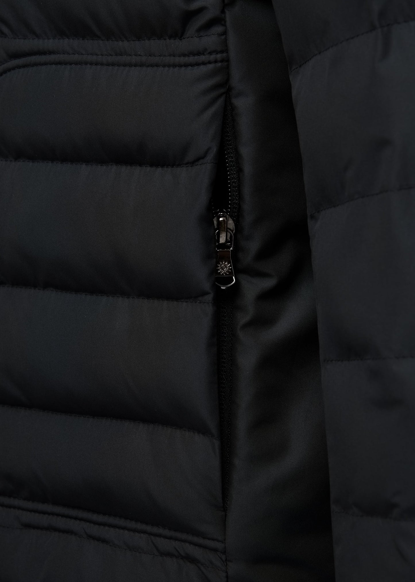 SANDBANKS RACER MICRO DOWN PUFFA JACKET RECYCLED POLYESTER BLACK RRP £365 NEW