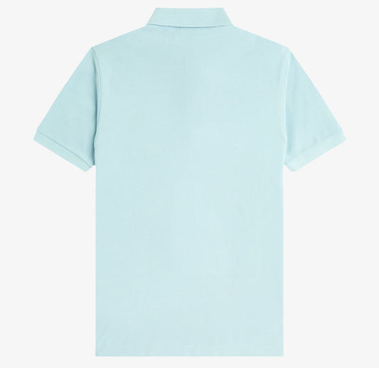 FRED PERRY PIQUE COTTON POLO SHIRT BALLBOY BLUE/DARK AIRFORCE 3XL RRP £80 BNWT