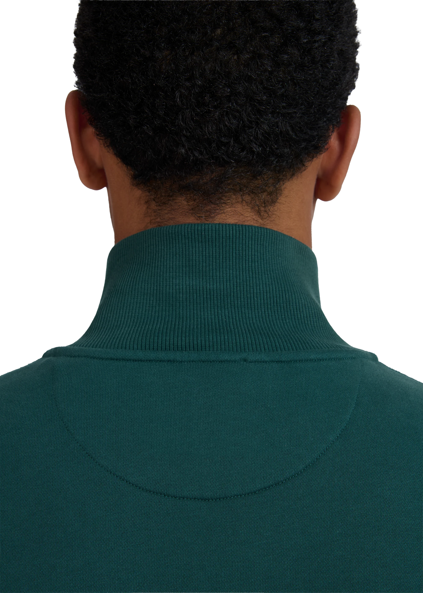 SANDBANKS QUARTER ZIP COTTON FLEECE SWEATSHIRT EMERALD GREEN 3XL RRP £175 BNWT