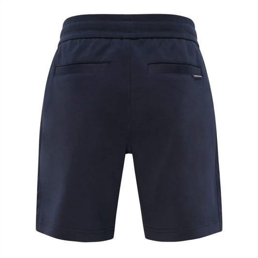 MOOSE KNUCKLES DALON COTTON FLEECE SWEAT SHORTS NAVY BLUE XL RRP £185 BNWT