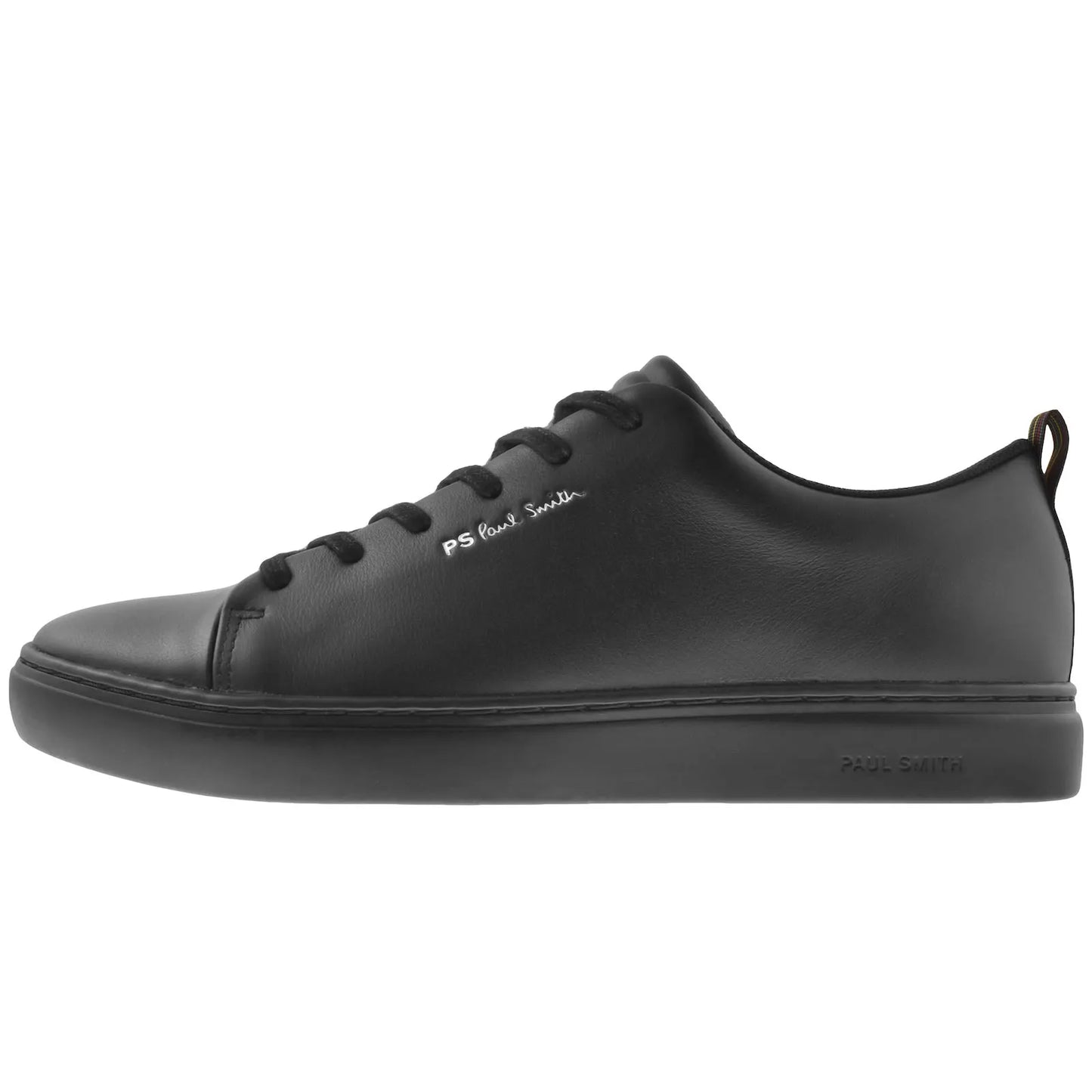 PAUL SMITH PS LEE LEATHER LOW TOP TRAINERS BLACK UK 10 RRP £195 BNIB
