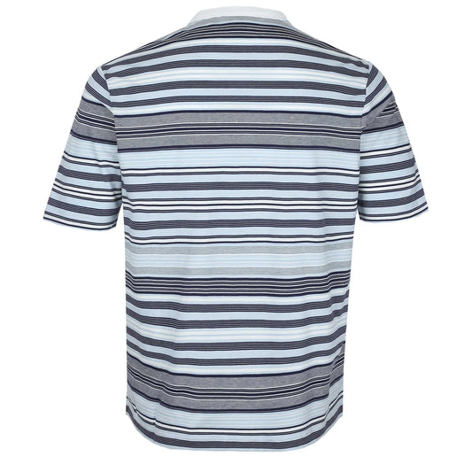 PAUL SMITH PS CASUAL FIT STRIPED COTTON T-SHIRT BLUE 2XL RRP £90 BNWT