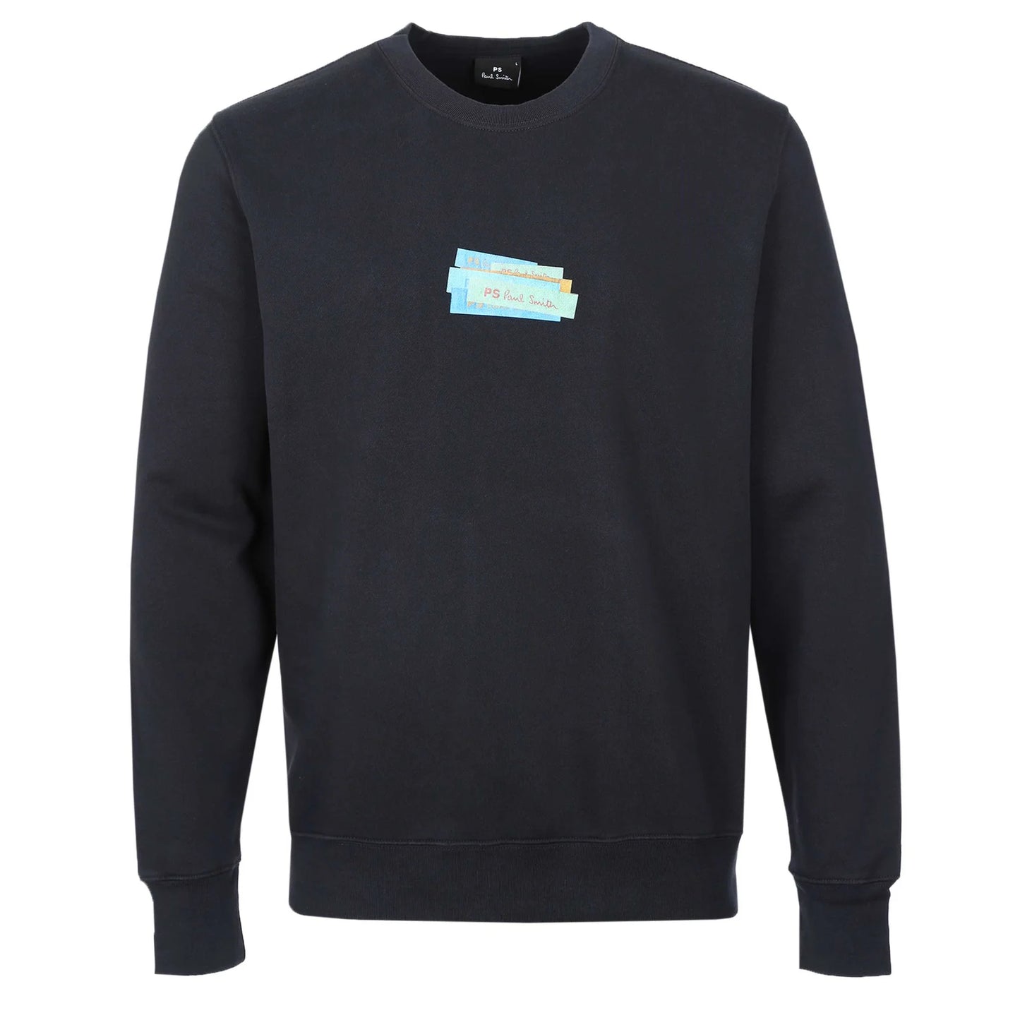 PAUL SMITH PS LOGO CREW NECK SWEATSHIRT DARK NAVY 2XL RRP £135 BNWT