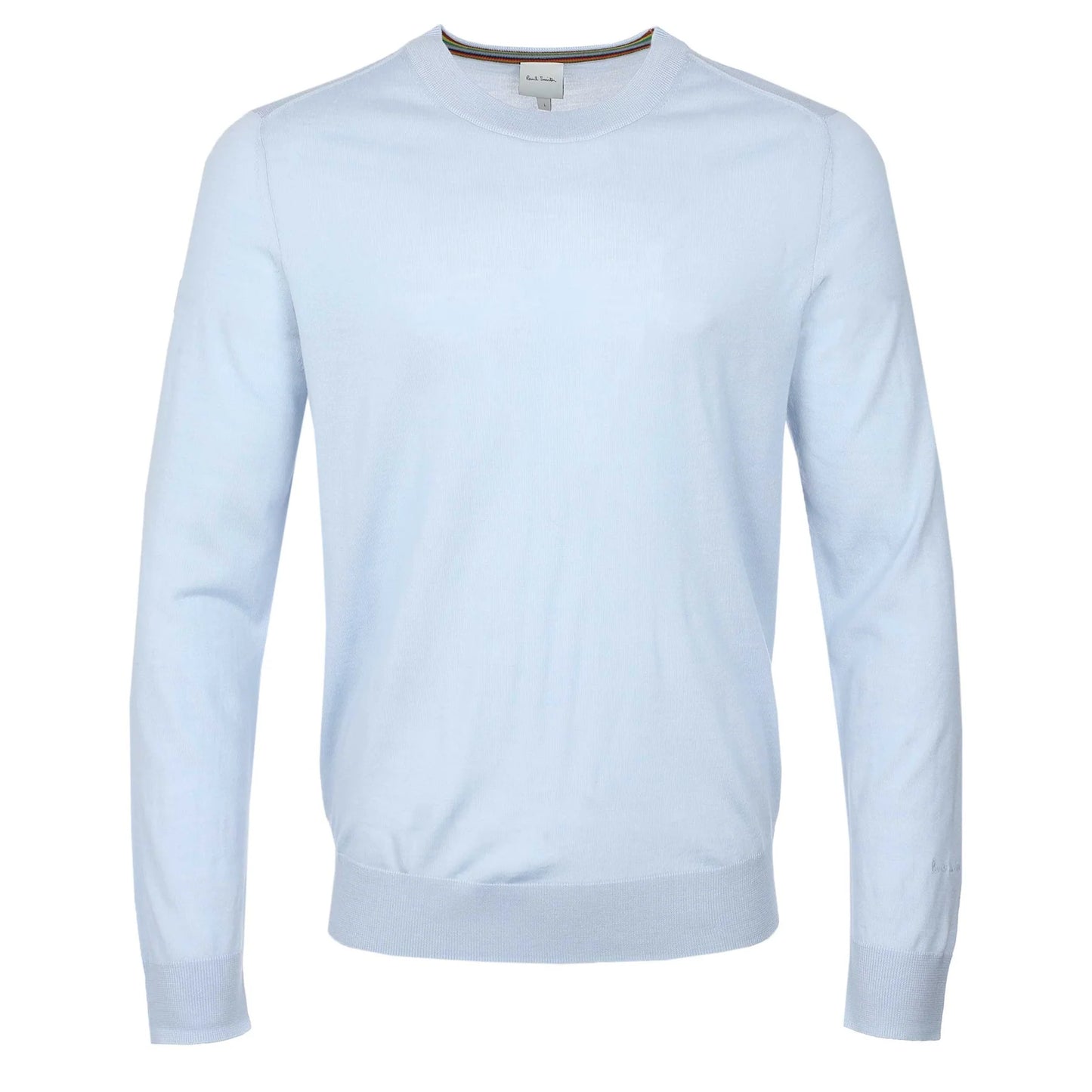 PAUL SMITH MAINLINE MERINO WOOL CREW NECK JUMPER SKY BLUE 2XL RRP £250 BNWT