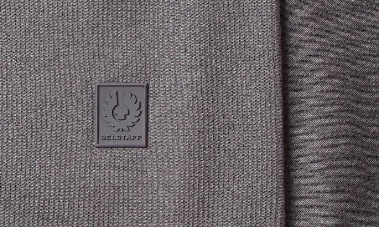 BELSTAFF STEEL MERCERISED COTTON T-SHIRT TORNADO GREY RRP £70 BNWT