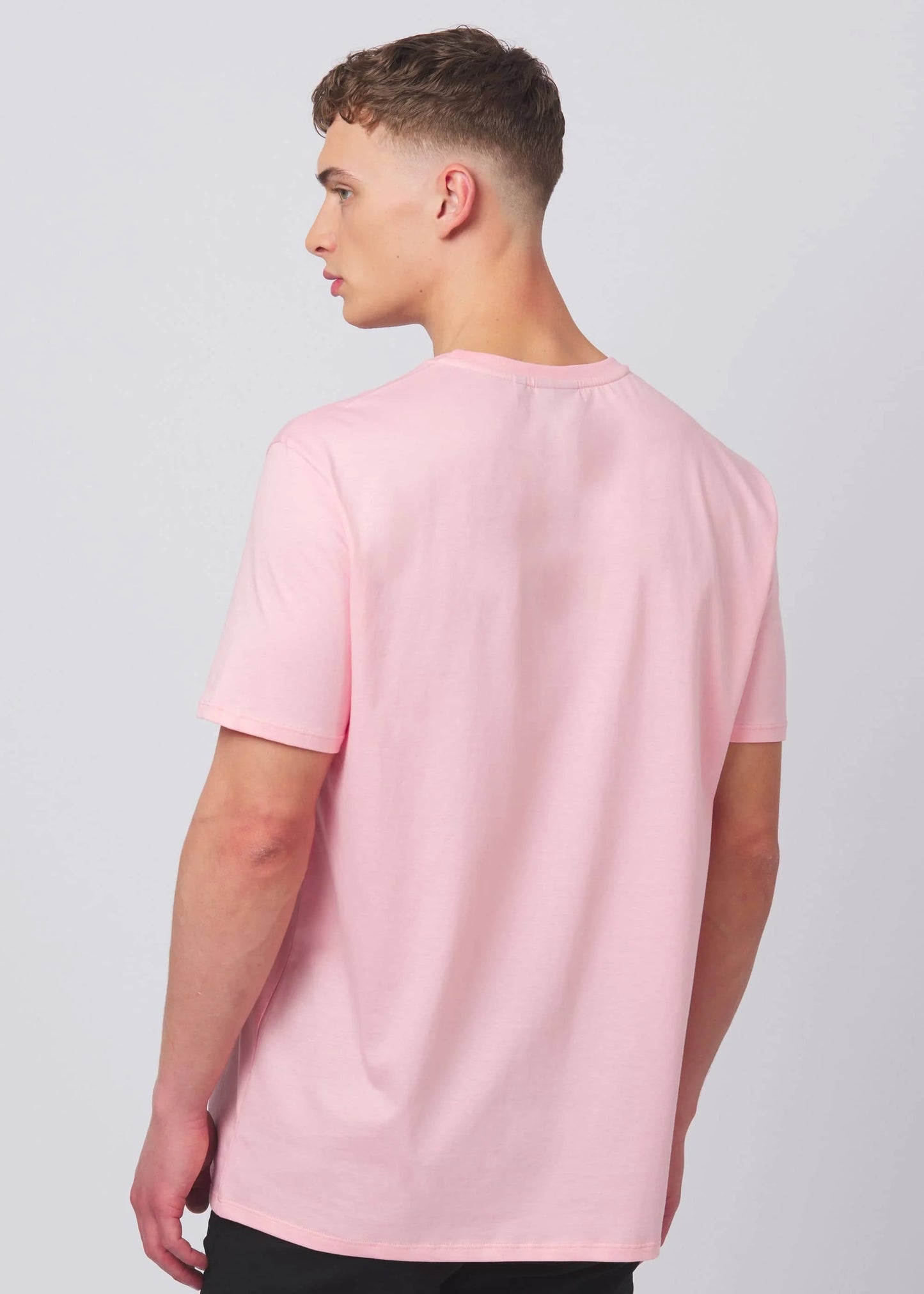 SANDBANKS BADGE LOGO COTTON T-SHIRT CRYSTAL ROSE PINK SLIM FIT 4XL RRP £85 BNWT