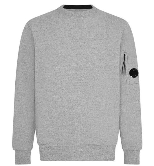 CP COMPANY DIAGONAL LENS COTTON FLEECE SWEATSHIRT GREY 3XL RRP £210 BNWT