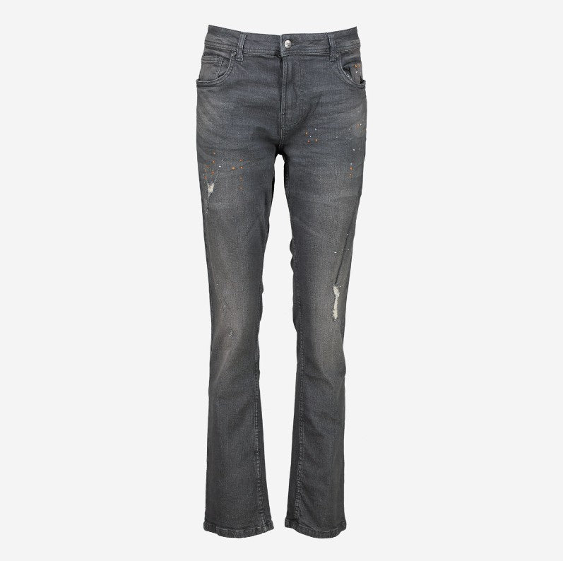 CAVALLI CLASS SLIM FIT DISTRESSED 'WORN' LOOK JEANS GREY RRP £125 BNWT