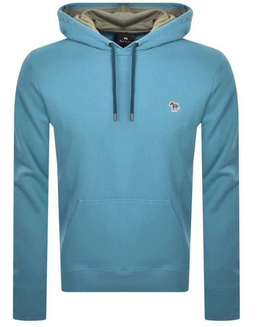 PAUL SMITH PS ZEBRA LOGO HOODED SWEATSHIRT HOODIE BLUE 3XL RRP £160 BNWT