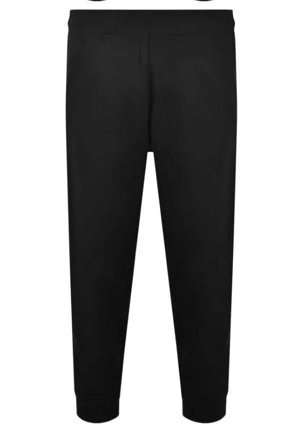 CP COMPANY DIAGONAL RAISED FLEECE LENS JOGGERS BLACK XL RRP £205 BNWT