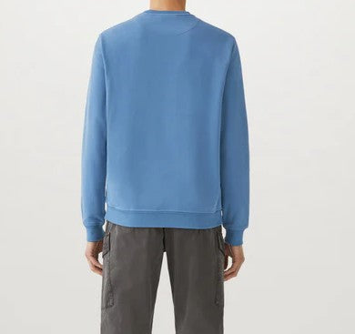 BELSTAFF PHOENIX PATCH CREW NECK SWEATSHIRT MOONLIGHT BLUE RRP £150 BNWT