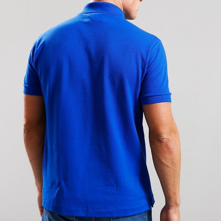 LACOSTE CLASSIC PETIT PIQUE COTTON POLO SHIRT LAZULI BLUE 4XL RRP £95 BNWT