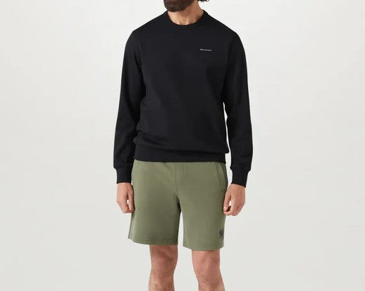 BELSTAFF ALLOY CREW NECK SWEATSHIRT BLACK RRP £155 BNWT