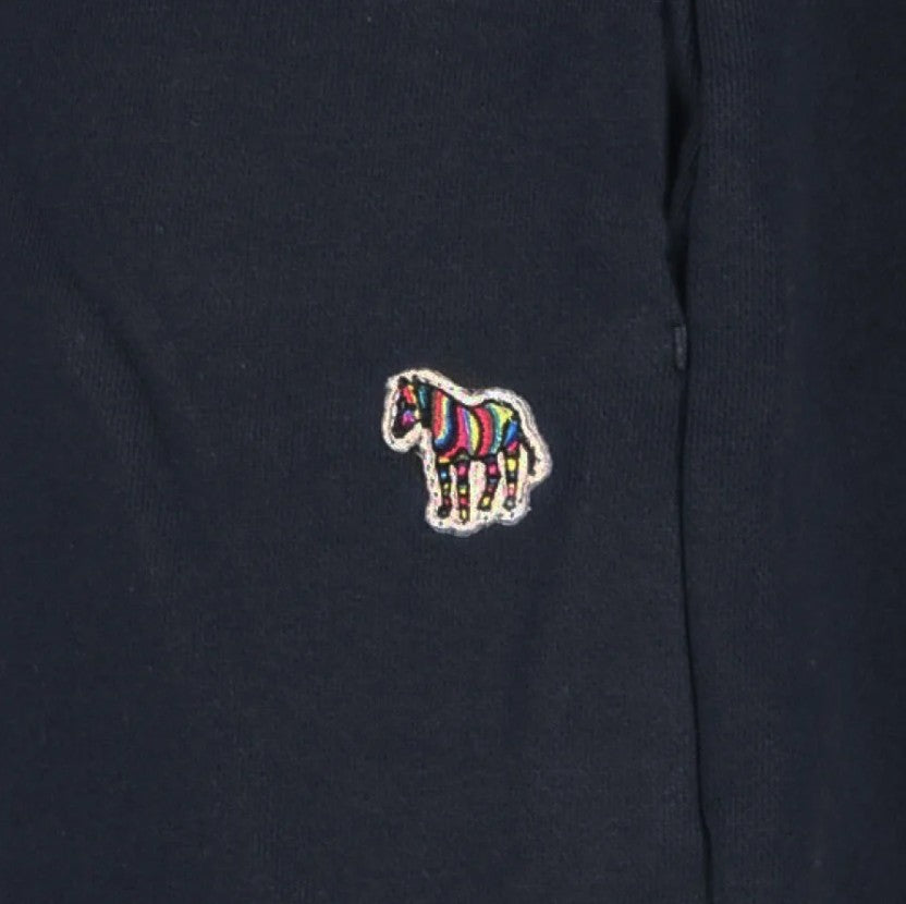 PAUL SMITH PS ZEBRA LOGO COTTON FLEECE SWEATSHORTSNAVY BLUE 2XL RRP £110