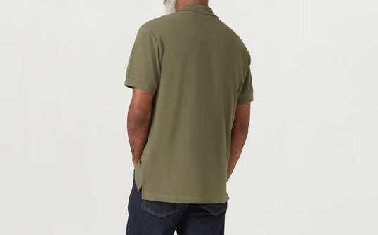 BELSTAFF PHOENIX PATCH PIQUE COTTON POLO SHIRT TRUE OLIVE GREEN RRP £95 BNWT