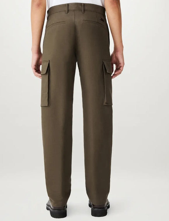 BELSTAFF SCALE COTTON CARGO TROUSERS CLAY BROWN 32 REG RRP £195 BNWT