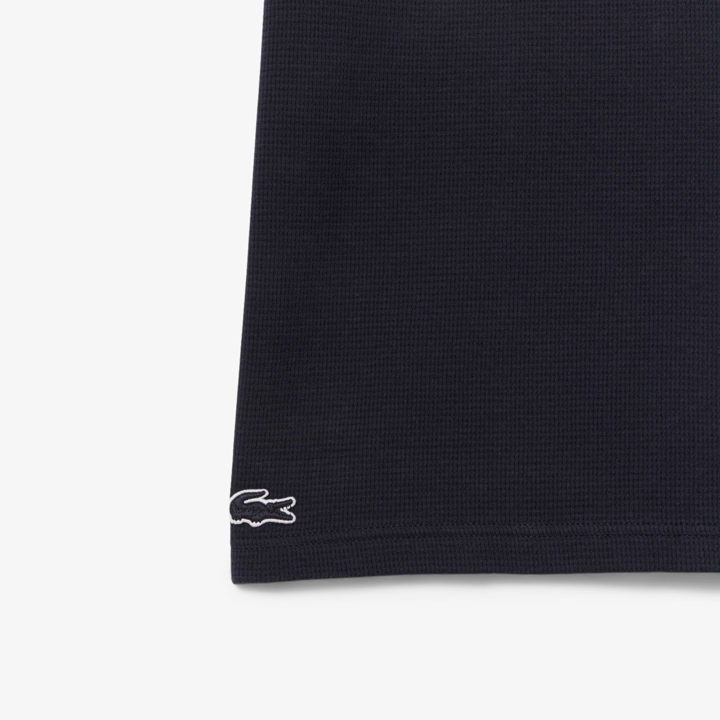 LACOSTE LOUNGEWEAR CREW NECK TEXTURED COTTON T-SHIRT NAVY BLUE RRP £60 NEW