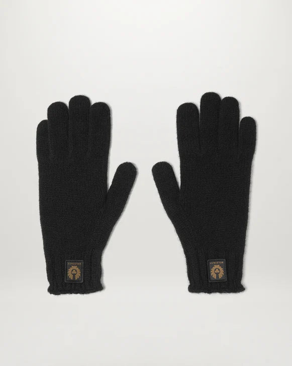 BELSTAFF MERINO WOOL WATCH GLOVES BLACK ONE SIZE BNWT