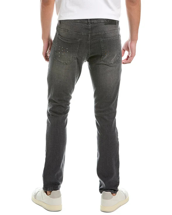 CAVALLI CLASS SLIM FIT DISTRESSED 'WORN' LOOK JEANS GREY RRP £125 BNWT