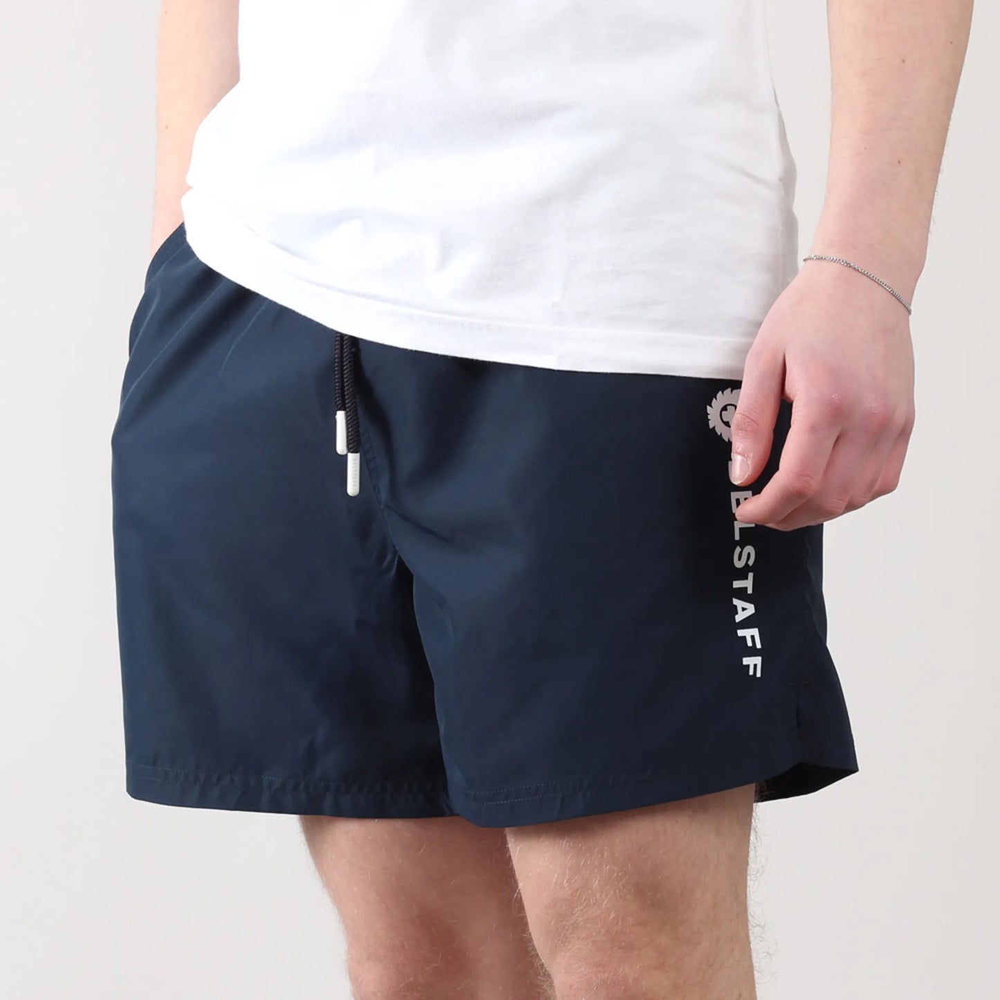 BELSTAFF TILLER SWIM SHORTS IN DARK INK NAVY 2XL RRP £95